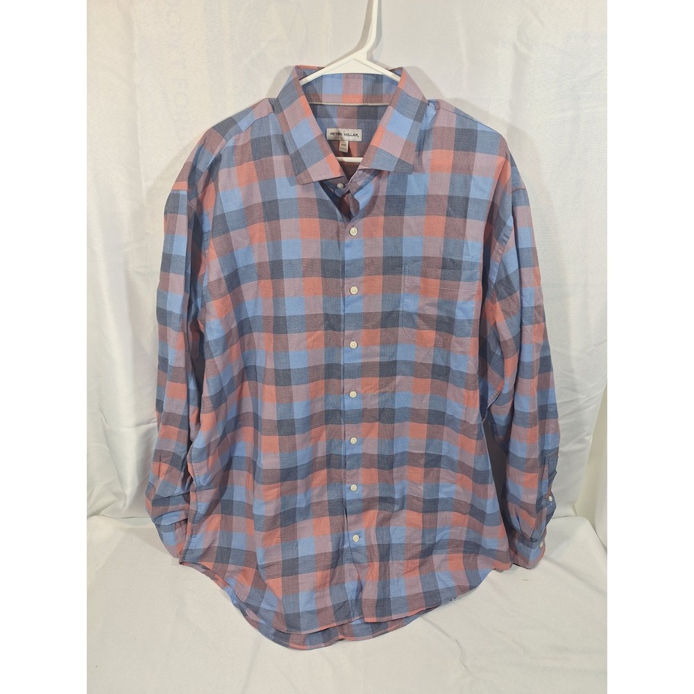 Peter Millar Shirt MEN'S XXL Boothbay Summer Soft Cotton Sport MS24W03LTS $160